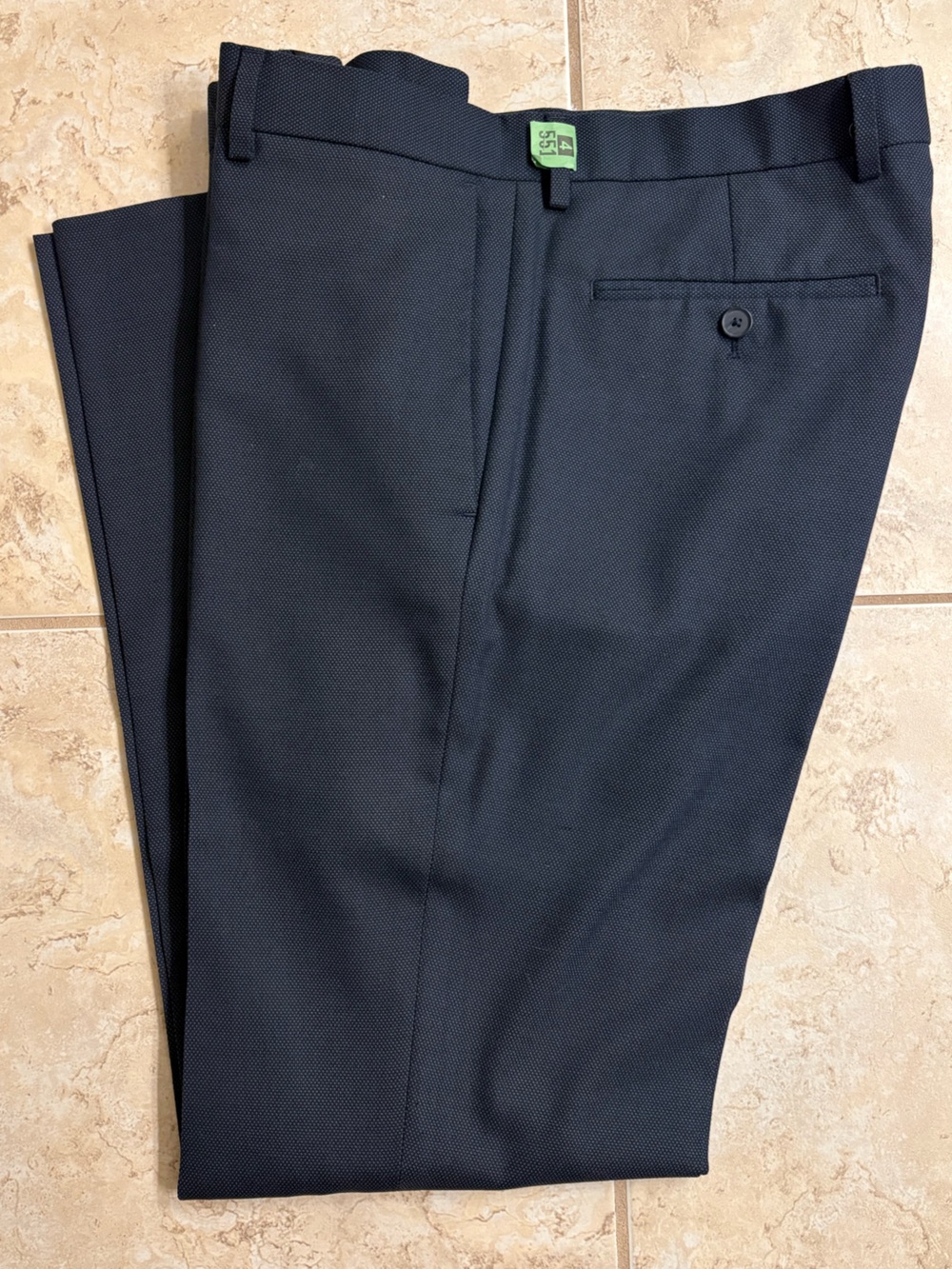 Banana Republic Black Slim Fit Dress Pants